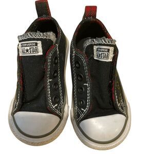 Converse Kids Black Sneakers size 5